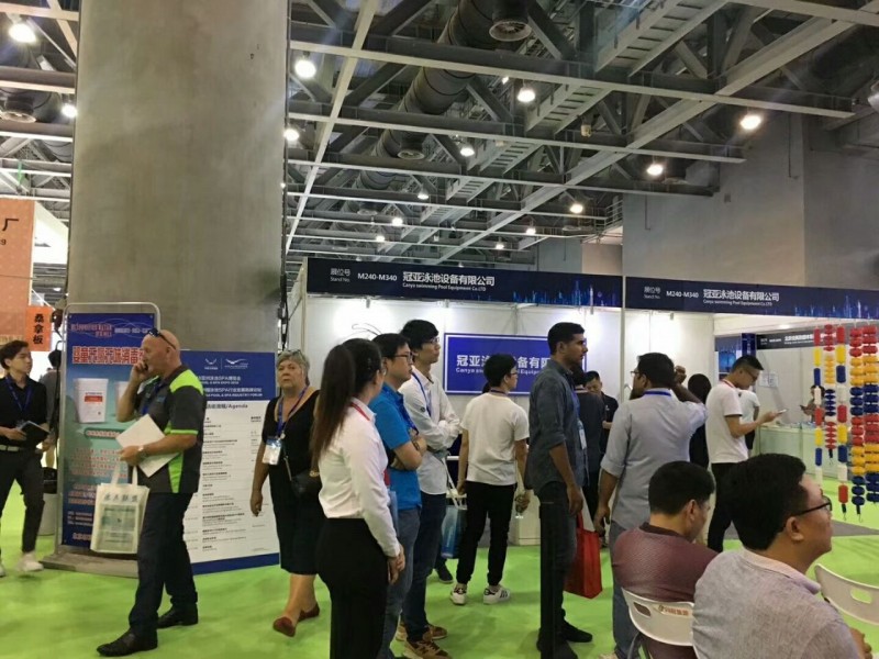 名企聚首廣州，2018亞洲泳池SPA博覽會昨日開幕