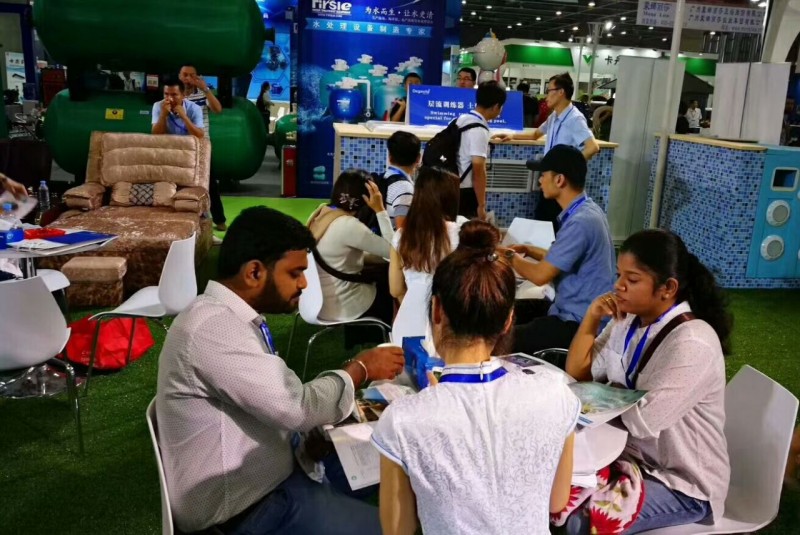 名企聚首廣州，2018亞洲泳池SPA博覽會昨日開幕