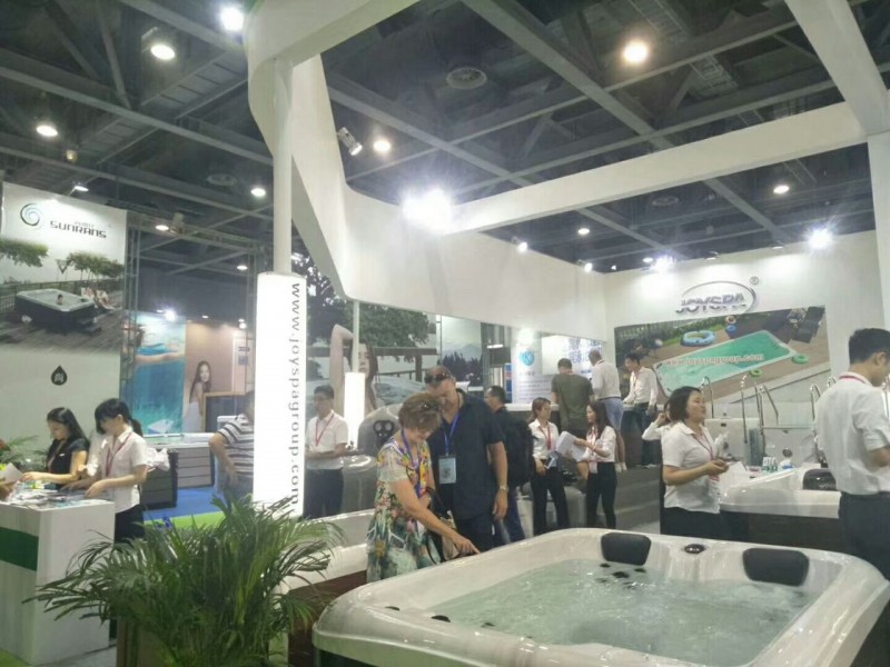 名企聚首廣州，2018亞洲泳池SPA博覽會昨日開幕