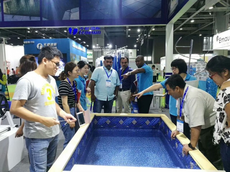 名企聚首廣州，2018亞洲泳池SPA博覽會昨日開幕